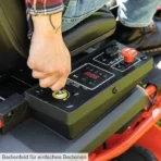 Scheppach Akku-Aufsitzmäher MR920e – 48 V – Schnittbreite 92 cm – Image 5