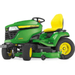 John Deere Rasentraktor X584 mit 122 cm Accel-Deep-Mähwerk – Modell 2025