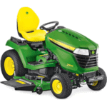John Deere Rasentraktor X590 mit 122 cm Accel-Deep-Mähwerk – Modell 2025