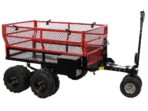 GeoTech-Pro E-Truck 600 – Batteriebetriebene Schubkarre mit Anhänger – Akku 48V 15Ah – Image 4
