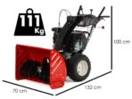 MTD OPTIMA ME 76 – Benzin-Schneefräse – SnowThorX 90