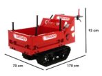 Raupendumper CECCATO CINGOLONE – Ausziehbarer Kasten – Tragfähigkeit 350 kg