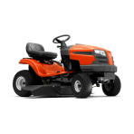 HUSQVARNA TS 138 Aufsitzmäher mit Seitenauswurf