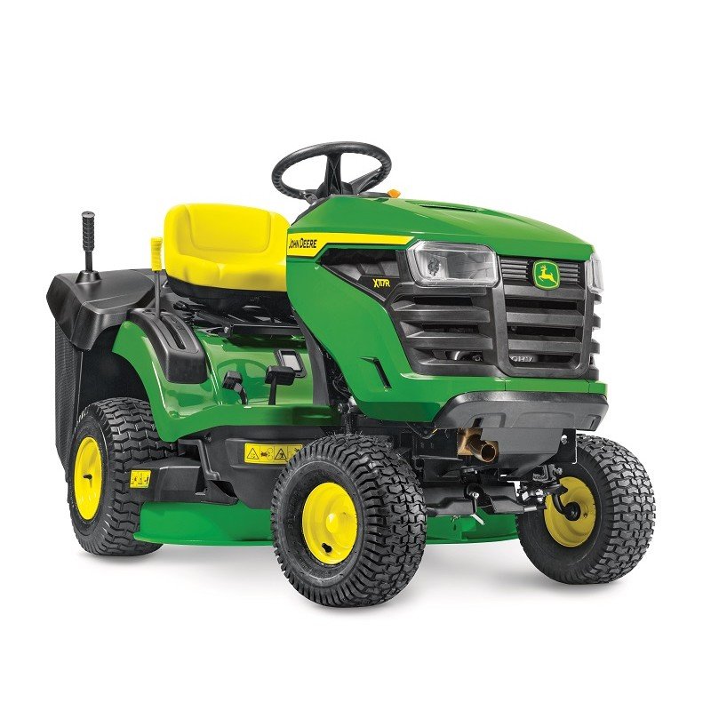 tondeuse-autoportee-bac-arriere-x117r.jpg JOHN DEERE X117R Aufsitzmäher mit Heckauswurf – Image 1
