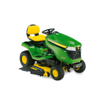 JOHN DEERE X350 Aufsitzmäher mit Seitenauswurf