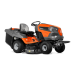 HUSQVARNA TC 242 TX Aufsitzmäher mit Heckauswurf